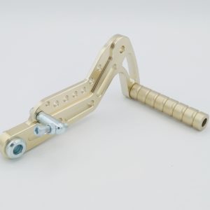 EKS086 - PEDALE FRENO IN ALLUMINIO COMPLETO