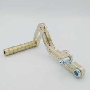EKS087 - PEDALE ACCELERATORE IN ALLUMINIO COMPLETO