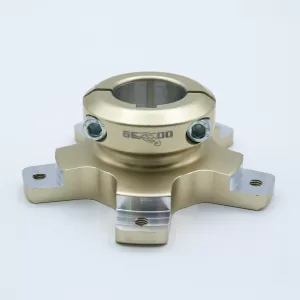 SHARK034 - PORTADISCO D.30 ALLUMINIO ORO