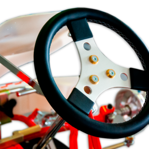 SHARK064 - EKS SHARK STEERING WHEEL D.250