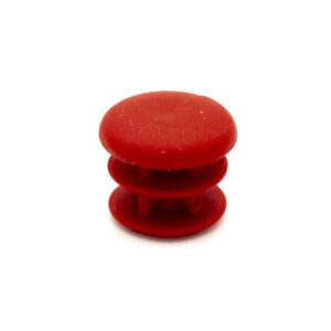 EKS241 - TAPPO PER PEDALE IN ACCIAIO D. 14 ROSSO