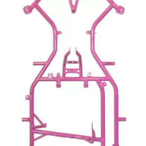 EAGLE001P - SCOCCA MINI EAGLE VERNICIATA E OMOLOGATA ROSA