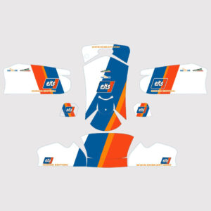 EAGLE123I - SET ADESIVI EKS 2025 PER CARENATURE MK20/27 ICONIC EDITION